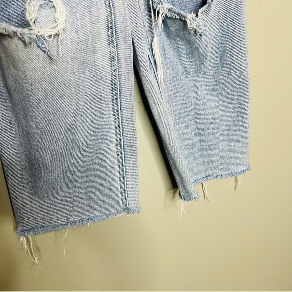 Pacsun Distressed High Rise Straight Jeans - Picture 3 of 7